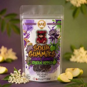 Sour Gummies Elder Flower Green Apple